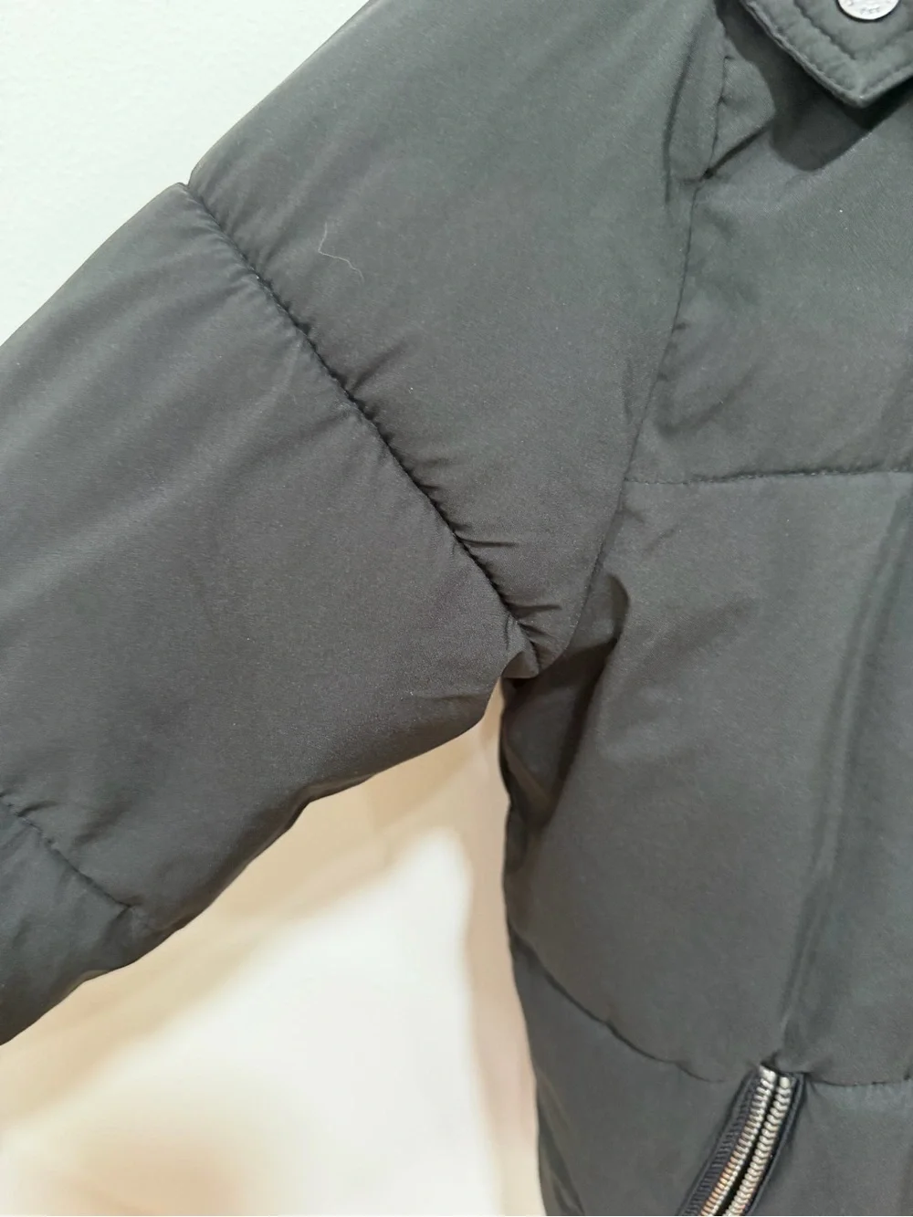 Abercrombie Kids Black Puffer Jacket Girls Size 11/12